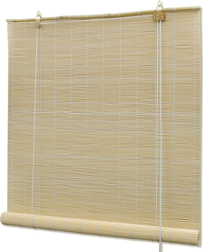 vidaXL Bambusrollo 100x220 cm Natur Obrázek produktu 