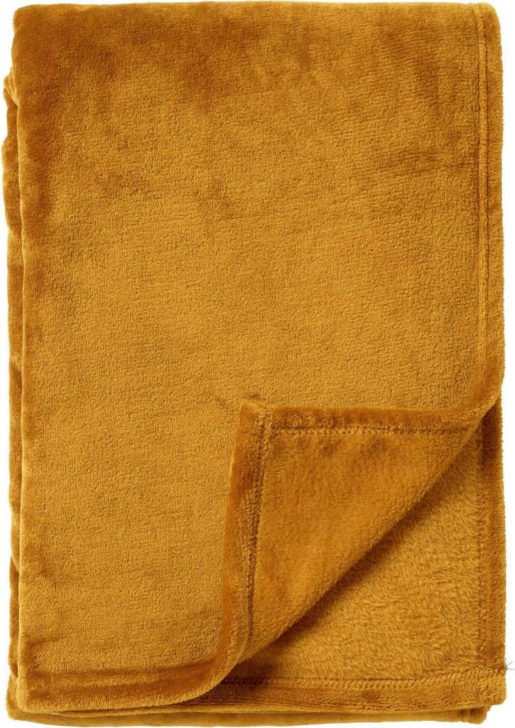 Dutch Decor Wohndecke Owen 130x160 cm Gelb