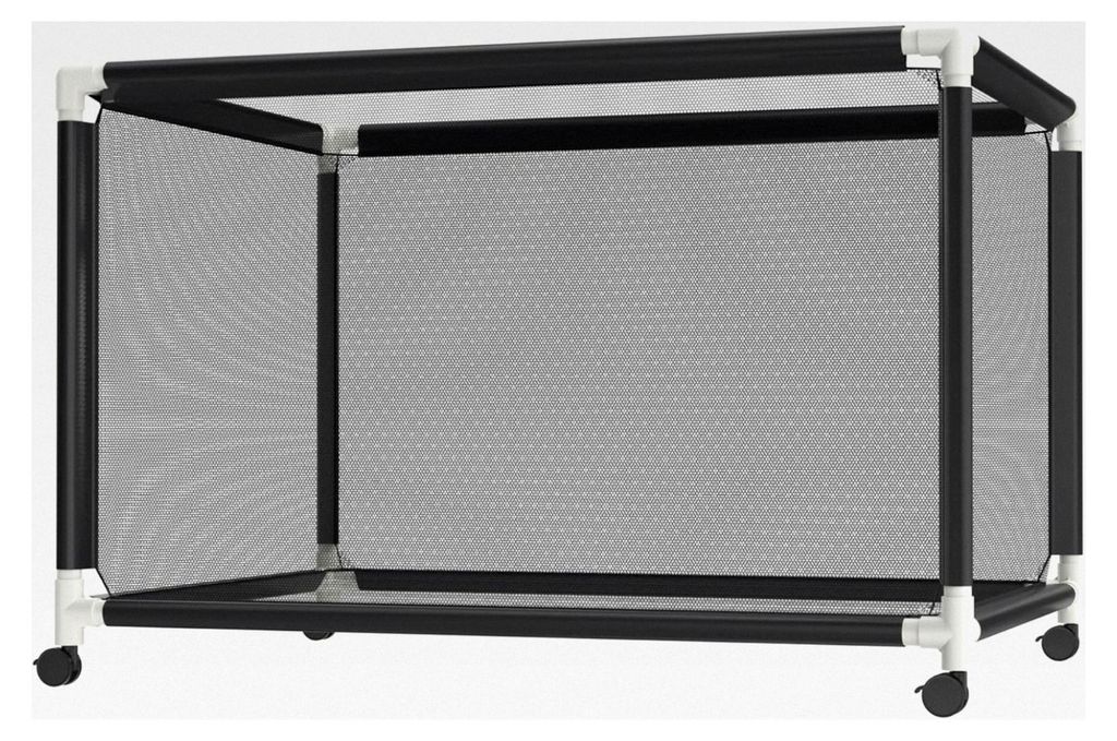 Aufbewahrungsbox für Pools, Organizer für Schwimmausrüstung, 122x78x88cm