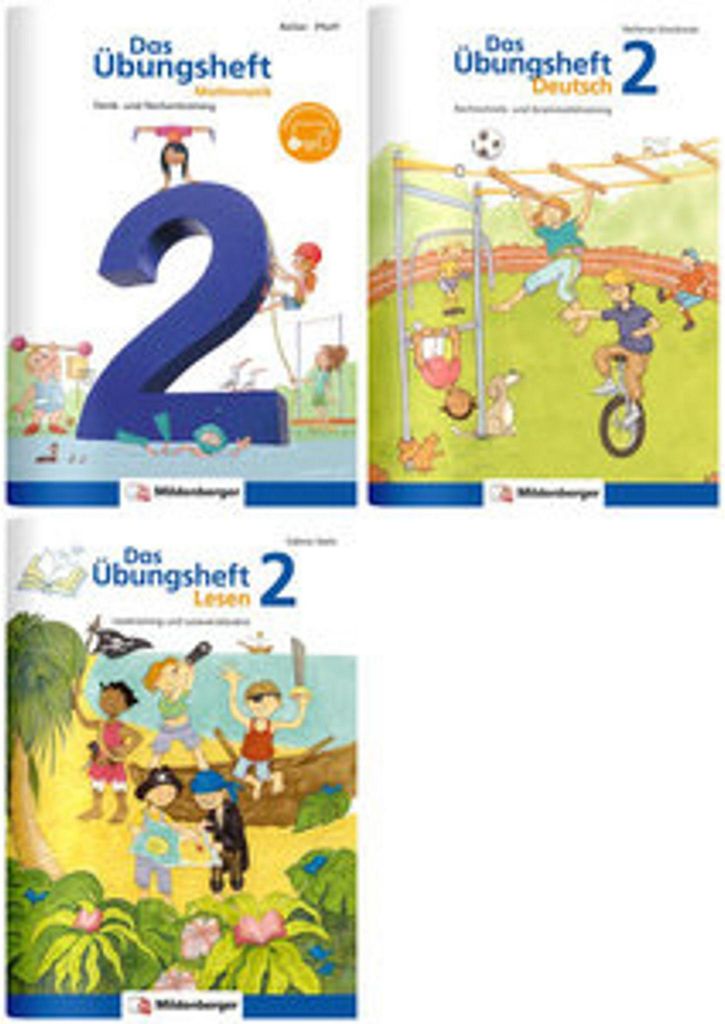 Sicher ins 3. Schuljahr - Sparpaket: Rechnen - Schreiben - Lesen - Grammatik · Klasse 2, 3 Teile