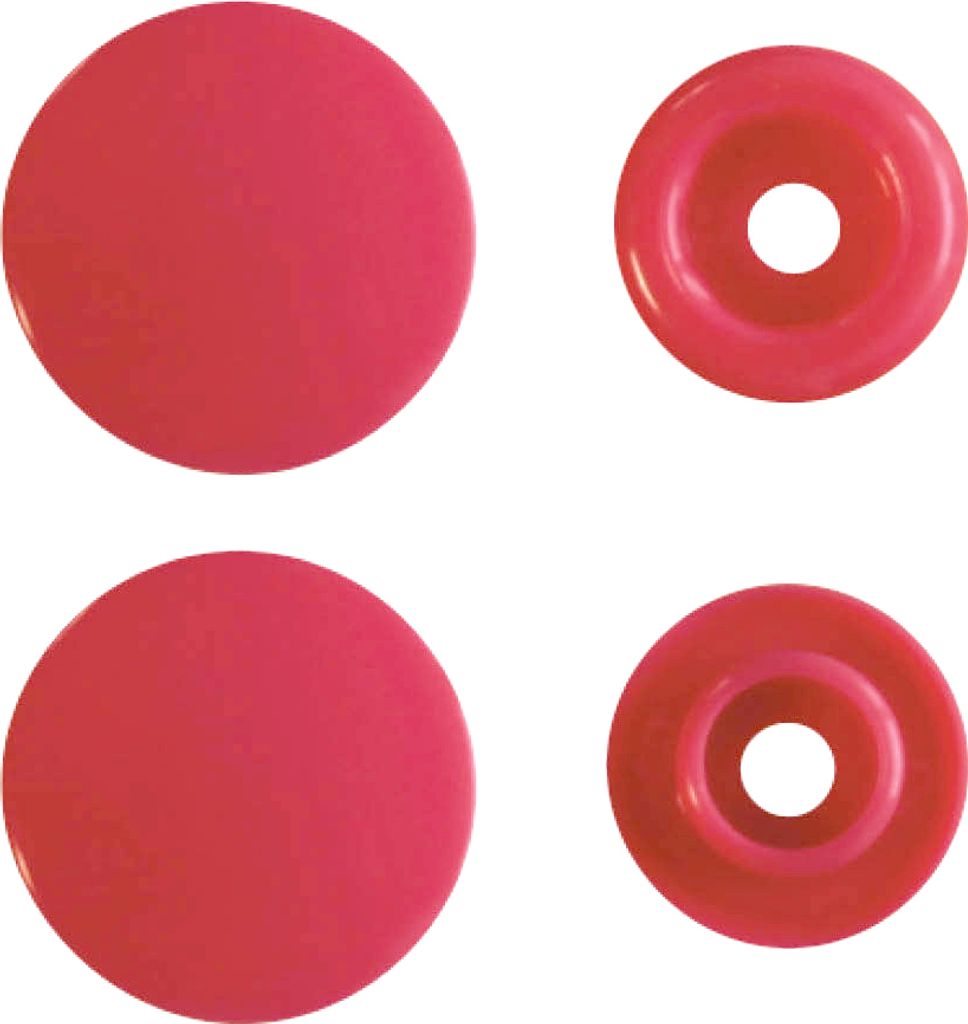 BabySnap T5 Druckknöpfe (12,4mm) glänzend B33 dunkelpink