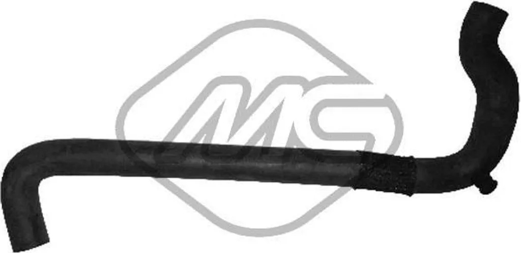 Durite de refroidissement moteur Mini - Tuyau de radiateur Metalcaucho 9476