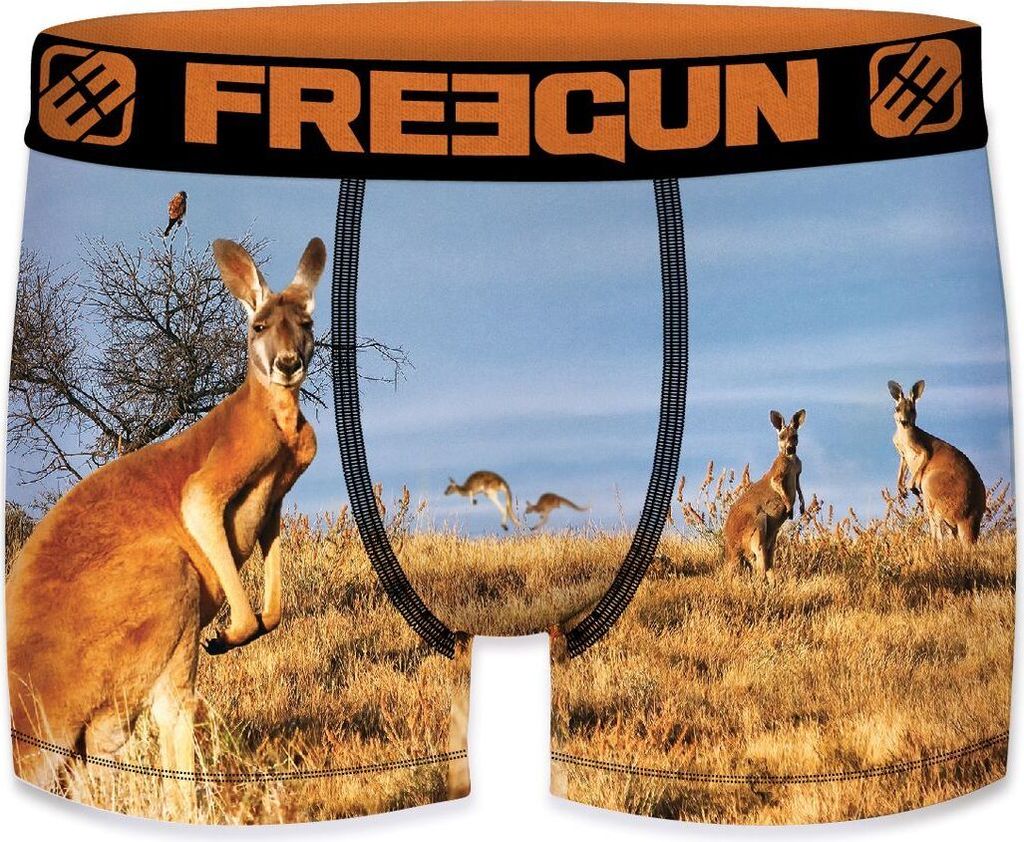 FREEGUN Herren Boxershorts Dragon Ball Z - Retro Design Aus Polyester