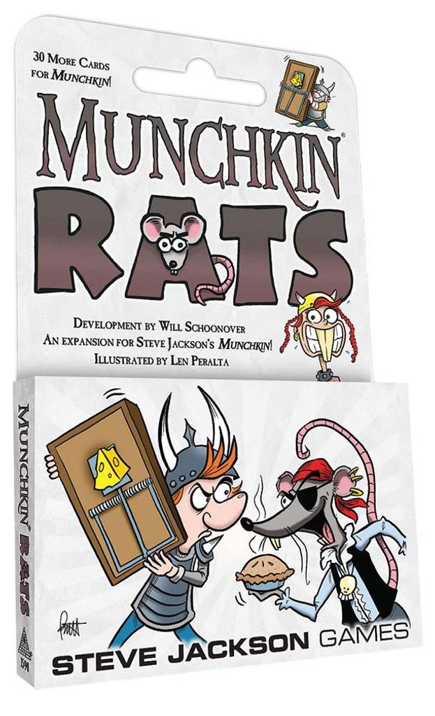Munchkin Rats, Kartenspiel, Rollenspiele, 14 Jahr(e), 60 Produktbild 