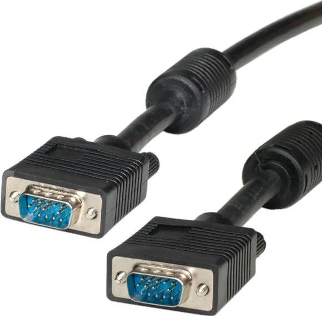ROLINE 11.04.5252 Cavo VGA 2m Nero - D-Sub HD15 Maschio-Maschio