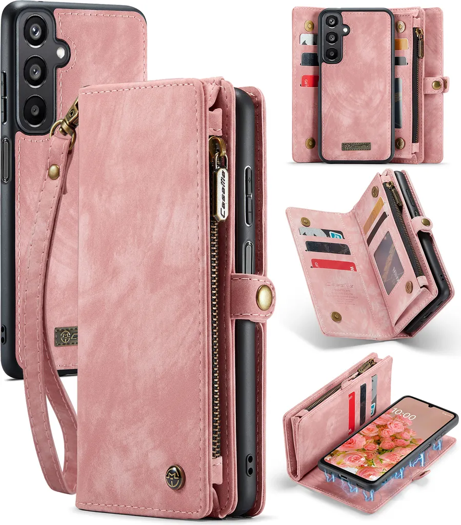 Custodia Artigianale Vintage Samsung A16 Rosa: Qualità e Praticità