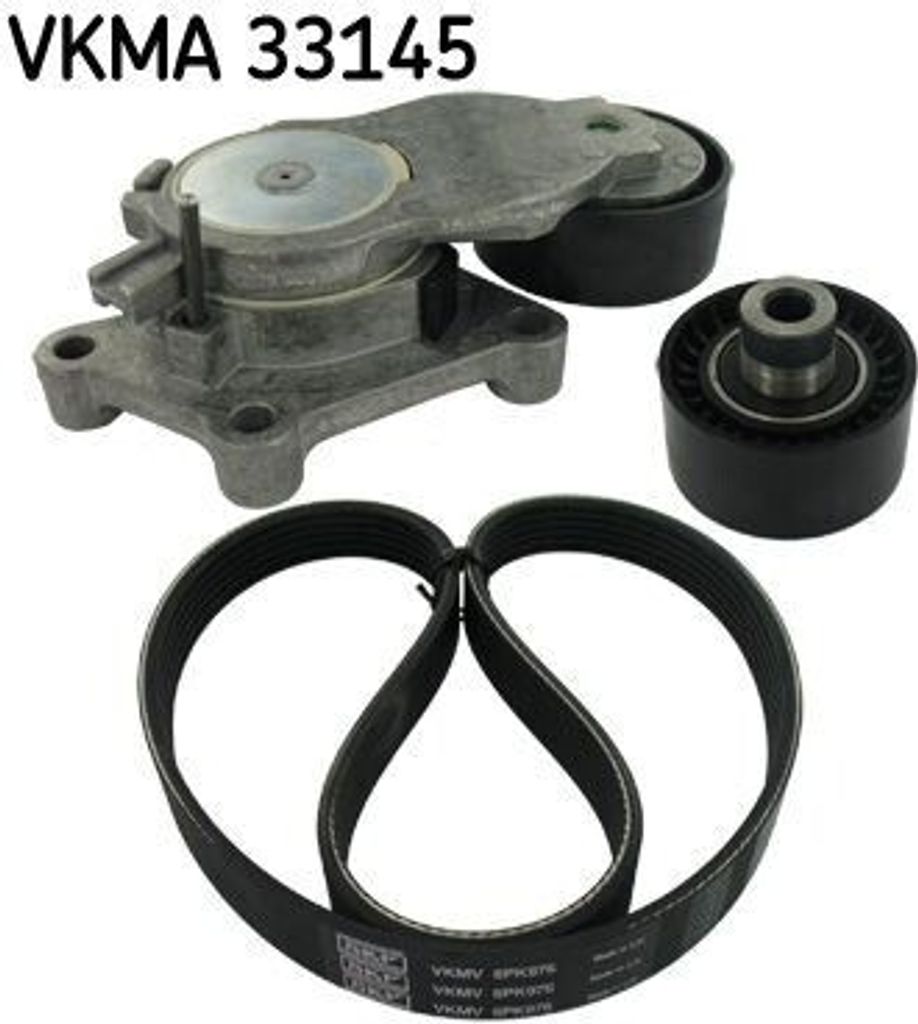 SKF VKMA 33145 Keilrippenriemensatz passend für PEUGEOT 407 SW (6E)