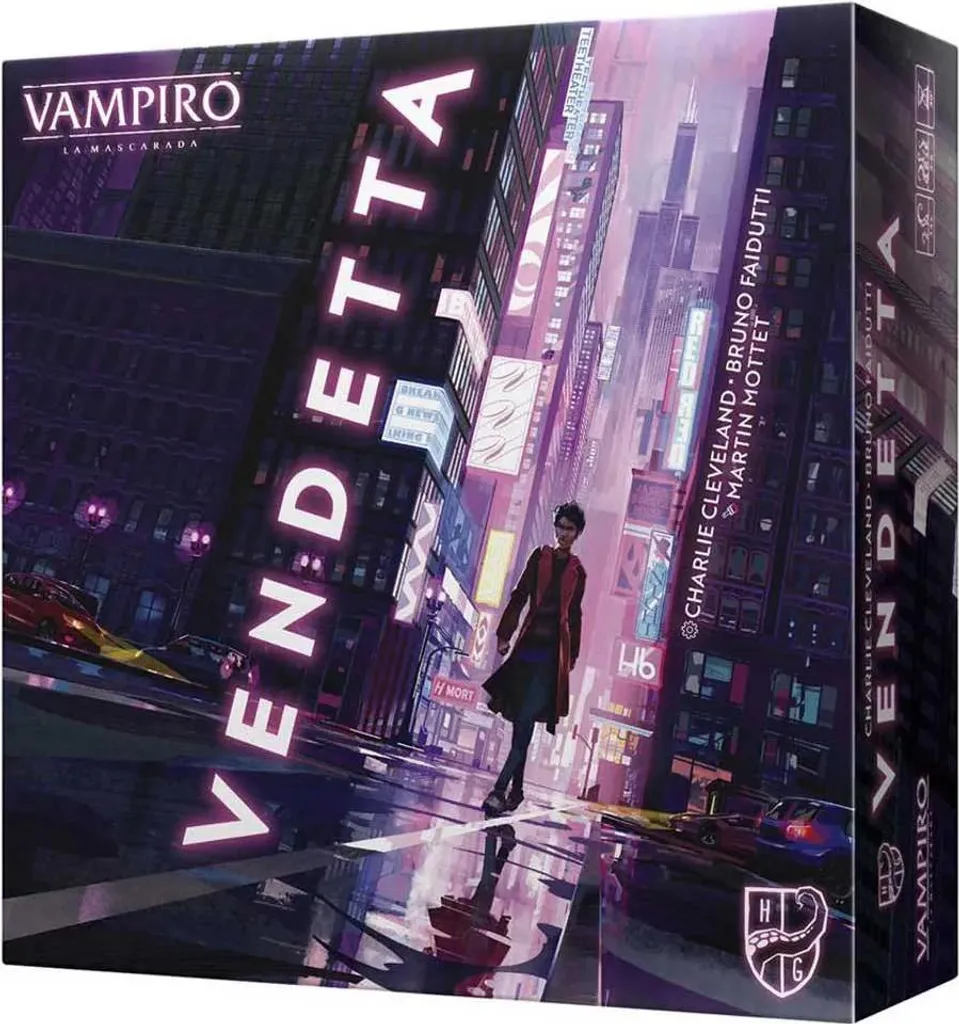 Vampiro La Mascarada Vendetta Jeu de Cartes Asymétrique Asmodee