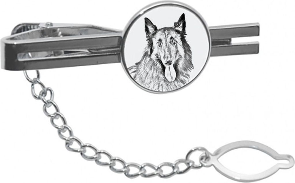 Azawakh I - Krawattenklammer mit Hund, personalisierter Krawattenclip, einzigartiges Geschenk für Männer von der Marke Art-Dog