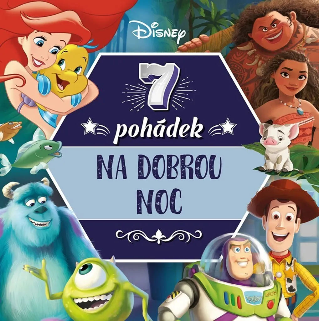 Livre de Contes Disney pour Enfant - Album Illustré 7 Histoires du Soir