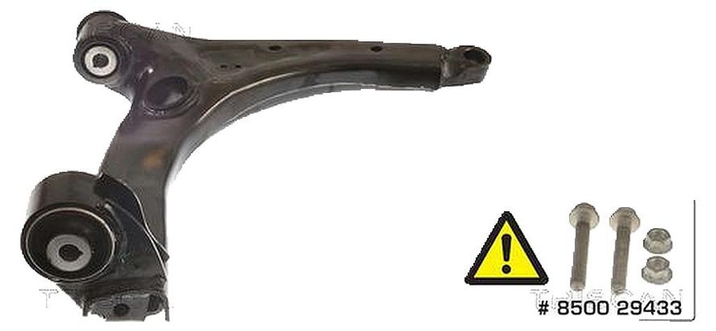 Lenker Radaufhängung Querlenker mit Gummilager TRISCAN für u.a. VW CRAFTER