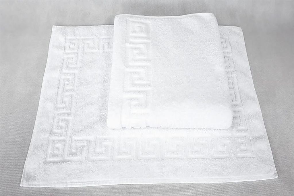 Handtuch - Badetuch - Weiß - 100x150cm - Baumwollhandtuch - Produktbild 