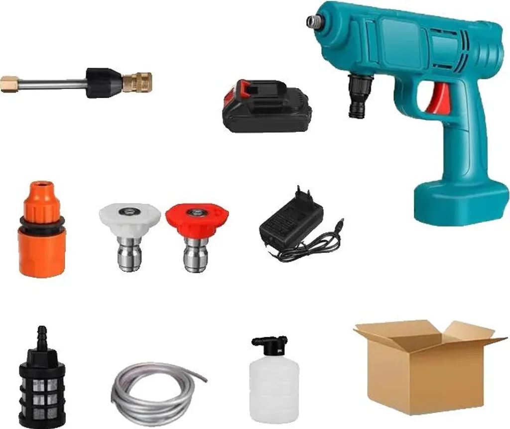 Potenza in un Palmo: Idropulitrice QD0127T2HE 980 PSI Cordless