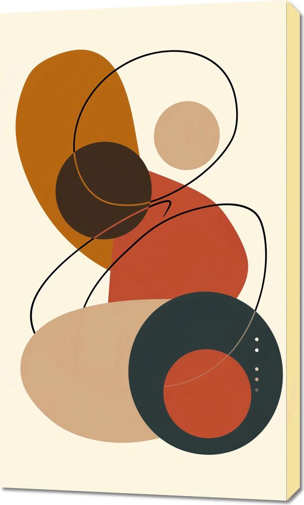 Bild 60x100cm Geometrie der Harmonie