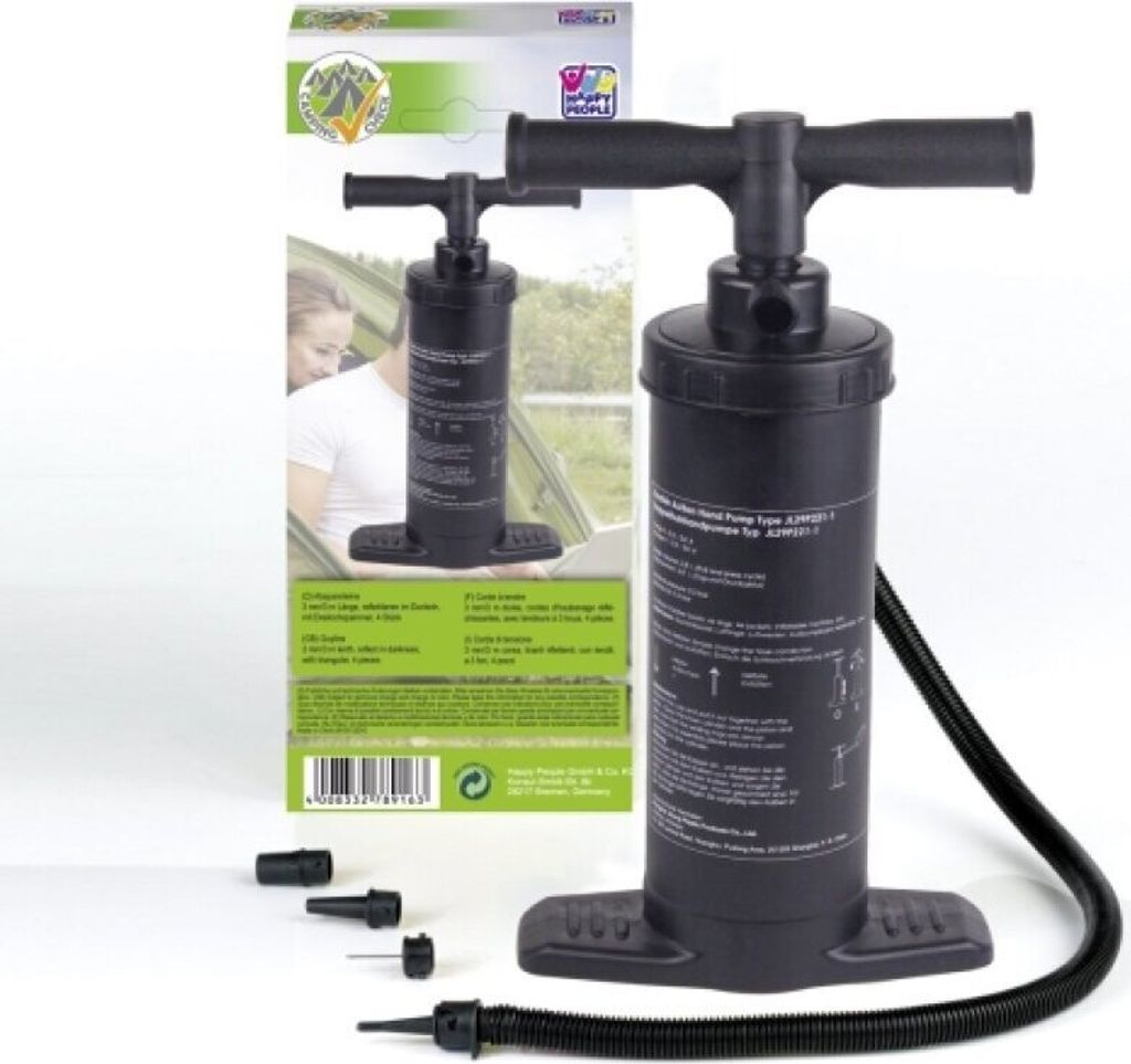 HAPPY PEOPLE Dubbele pomp, 2x3000 ccm, kleur: Productafbeelding 