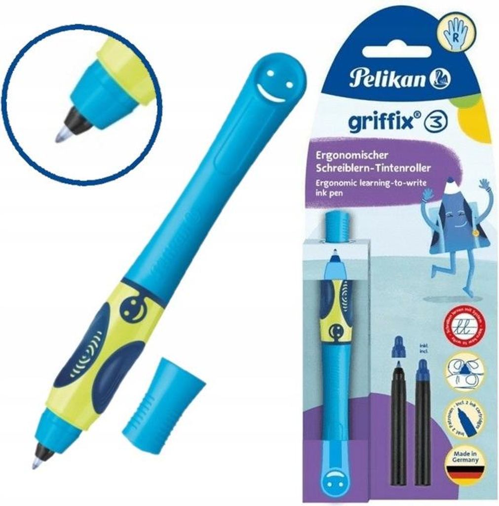 Pelikan griffix® Tintenschreiber für Rechtshänder, Neon Produktbild 
