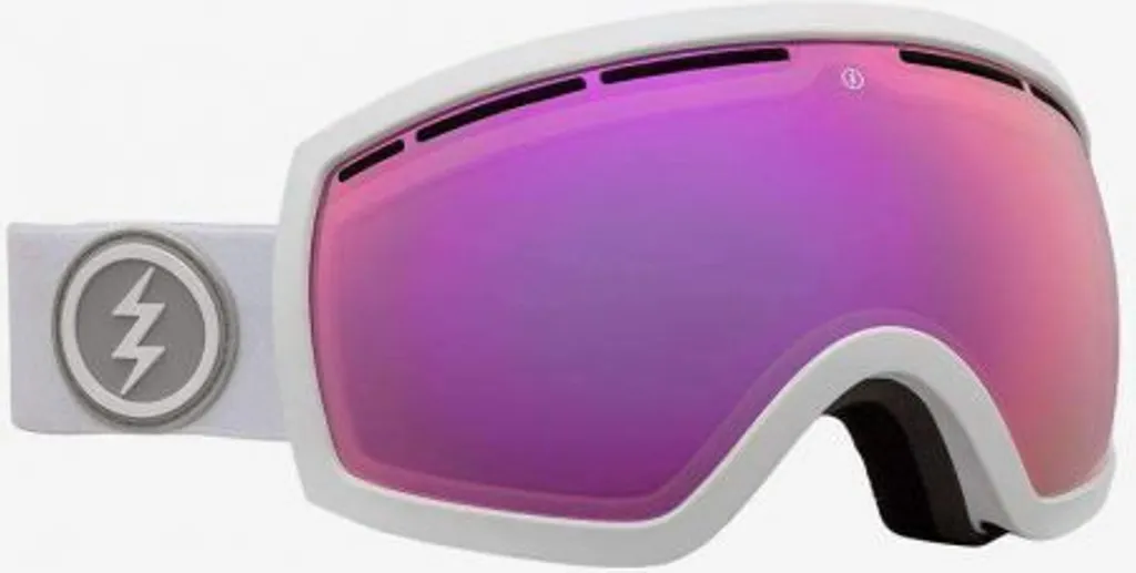 Verre Masque Snowboard Electric EG2.5 Blanc Matte White pour le Ski
