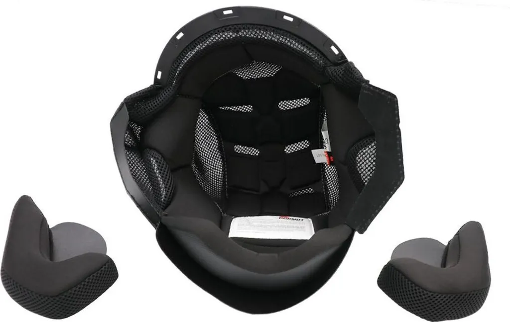 Kit intérieur GM 650 XXL en tissu respirant pour casque Germot moto