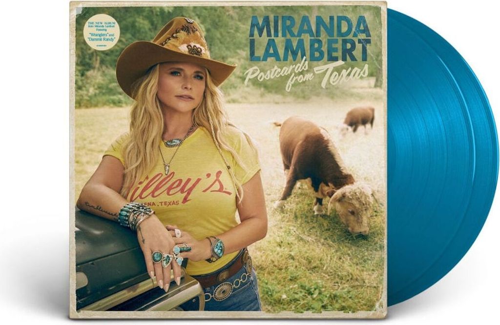 Miranda Lambert: Postcards From Texas (Sea Blue Vinyl) Obrázek produktu 