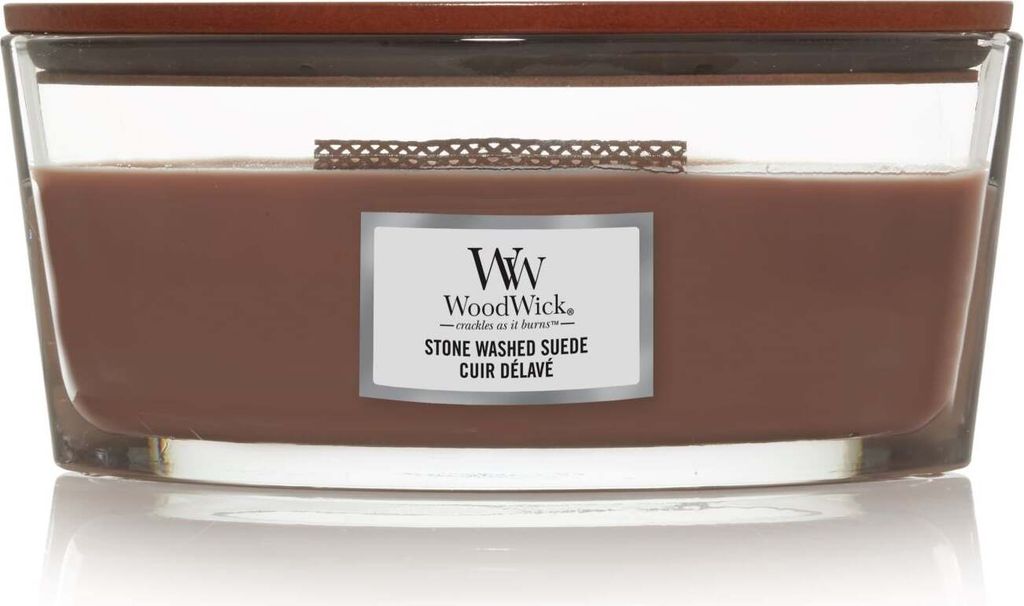 Woodwick Stone Washed Suede 453,6 g Produktbild 3