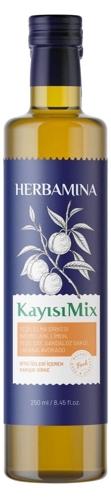 Herbamina | Aprikosen Mix Essig 250ml Produktbild 