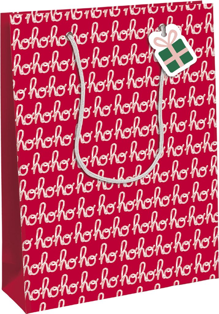 Clairefontaine Weihnachts-Geschenktüte "Hohoho" mittel Produktbild 