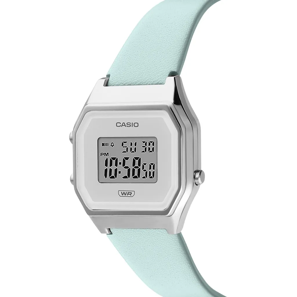 Regala un'Icona: Casio LA680WEL-3EF Orologio Vintage Verde Acqua - 3