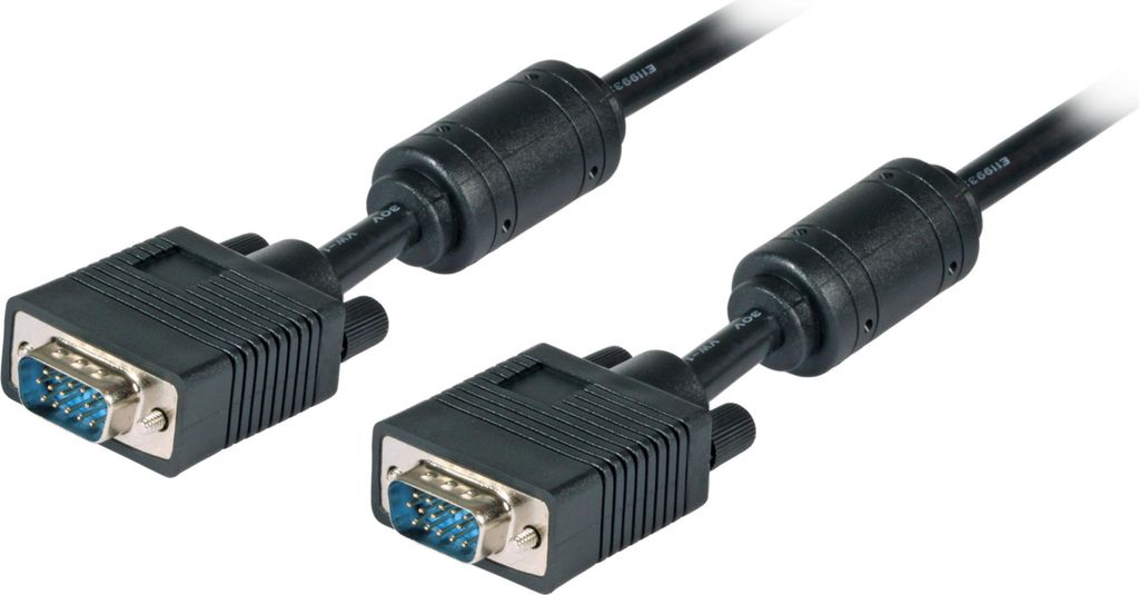 EFB-Elektronik SVGA/HDTV Anschlusskabel, 2x HD-DSub 15, St.-St., 10,0m, schwarz Hersteller: EFB Elektronik (K5326SW.10V2)