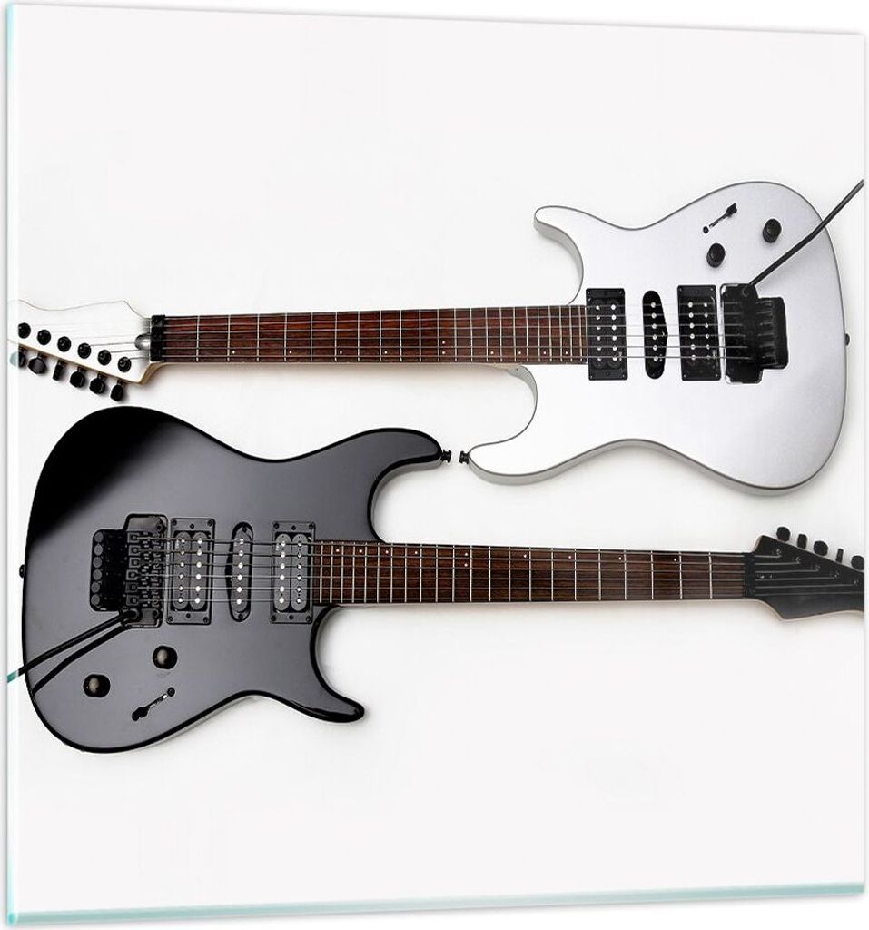 Bilder auf glas - E-Gitarren Streicher Musikinstrument - Produktbild 