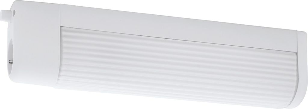 EGLO Bari 1, Biały, Szkło, Plastik, IP20, Łazienka, E14, Zdjęcie produktu 
