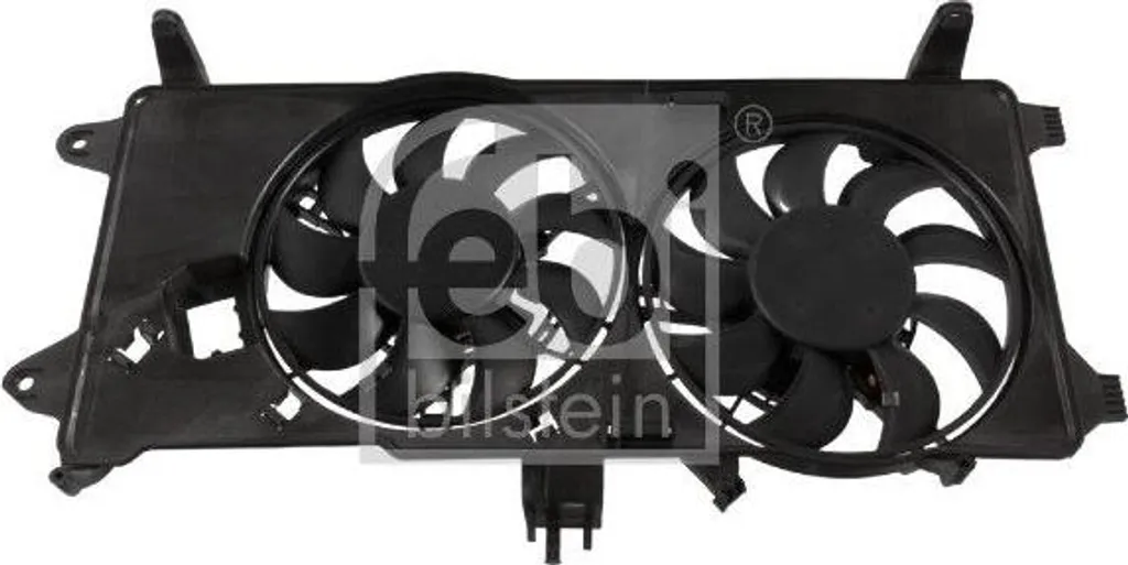 Ventilateur de radiateur FEBI 45900 pour Fabia et Doblo - OE 46821264