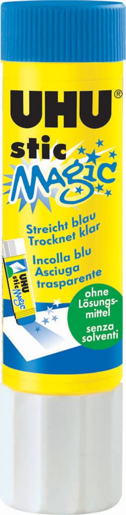 UHU Klebestift stic MAGIC lösemittelfrei 21 g mit Schraubkappe