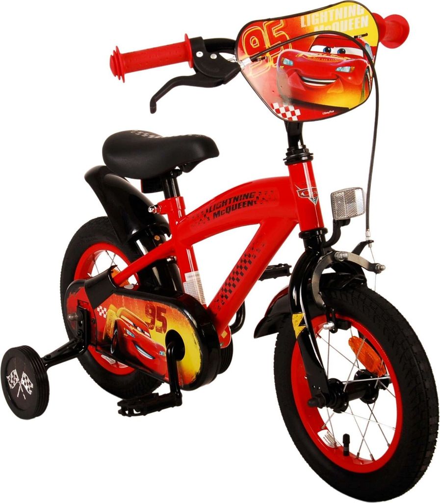 Kinderfahrrad Disney Cars 12 Zoll, rot Produktbild 10
