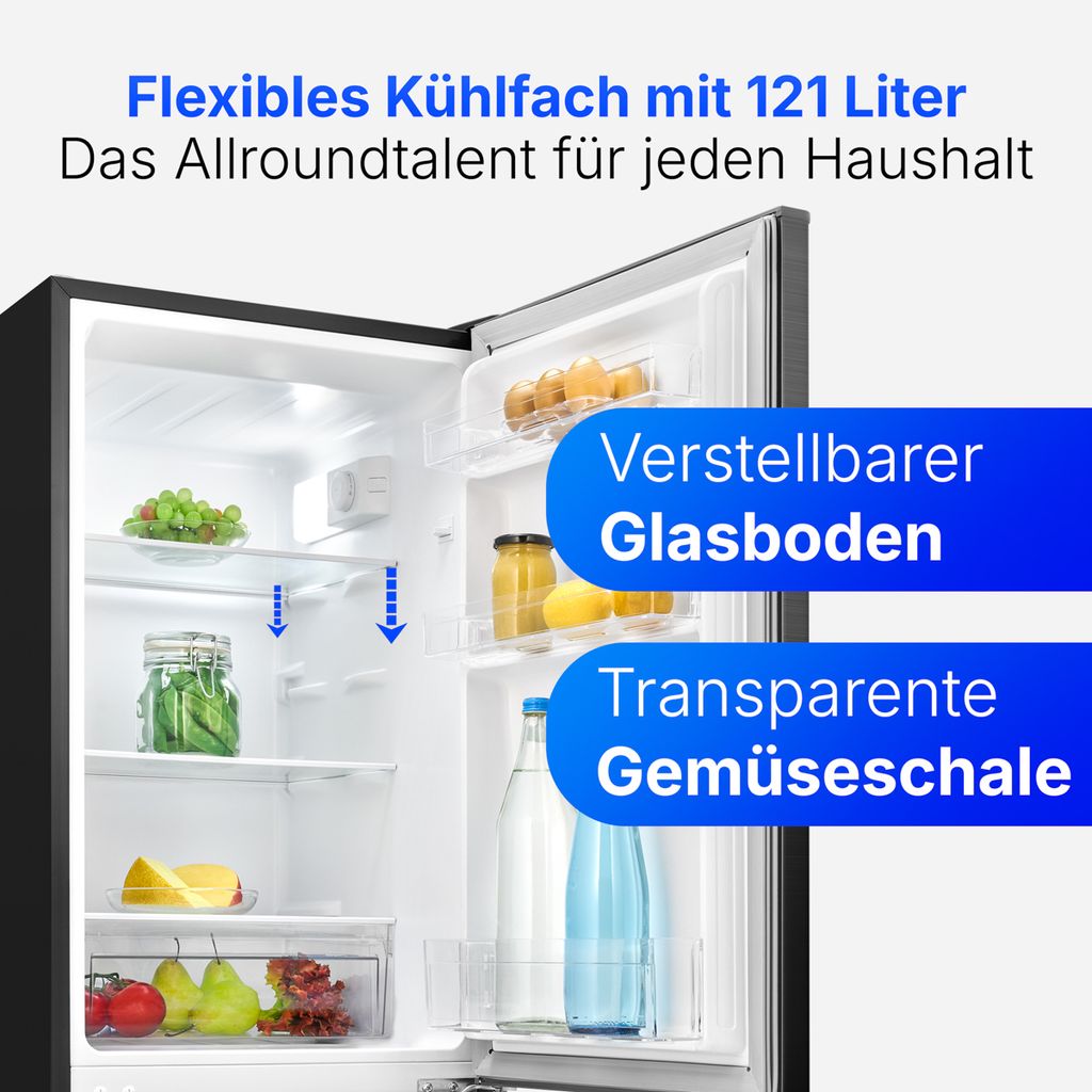 Bomann® Kühlschrank mit Gefrierfach |  | 143cm | Kühl Produktbild 
