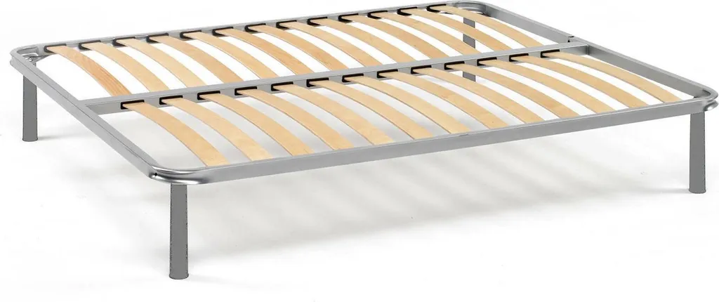 Sommier 120x190 Gris Artemisio Idéal pour Optimiser l'Espace de Chambre
