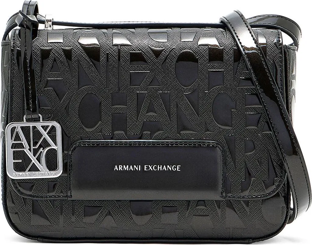Armani Exchange XW001577 Borsa Tracolla Nero - Eleganza Quotidiana A|X