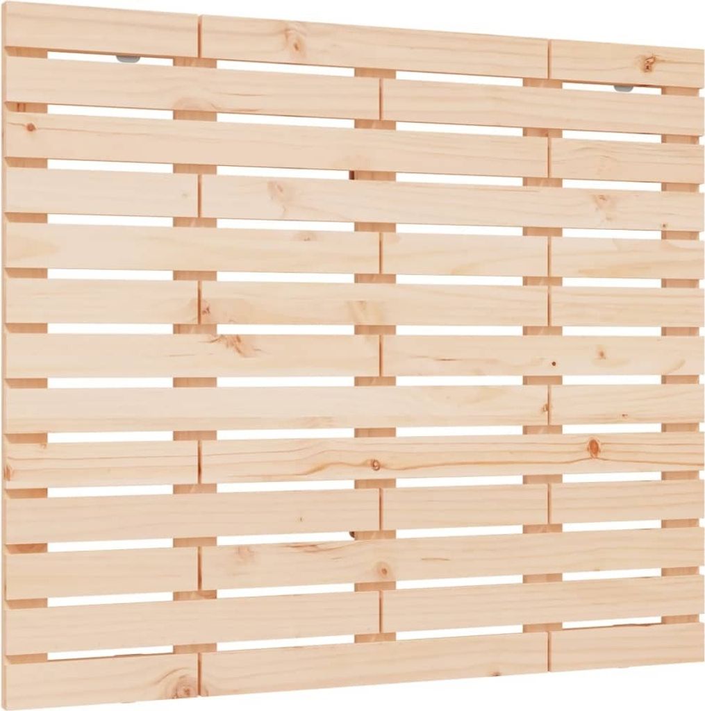 Wand-Kopfteil 81x3x91,5 cm Massivholz Kiefer