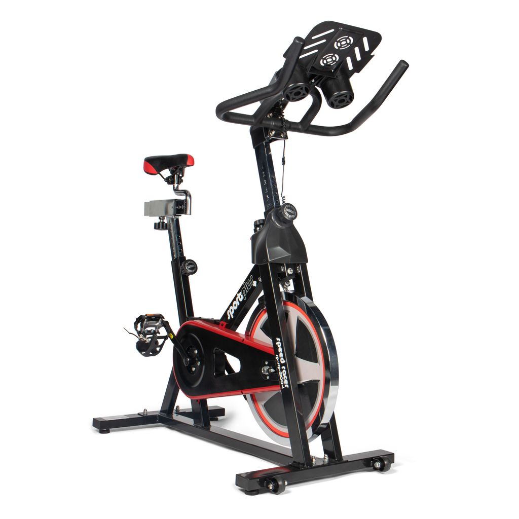 SportPlus Speedbike Fitnessbike Heimtrainer Indoorcycling Hometrainer Ergometer