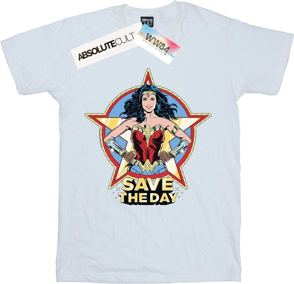DC Comics - "84" T-Shirt für Damen BI47225 (4XL) (Weiß)