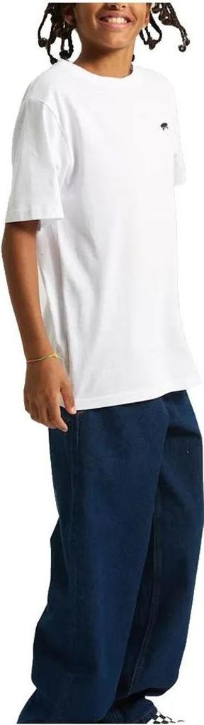 Vans Salton Kurzarm-t-shirt Weiß S Jungen,Mädchen Weiß S