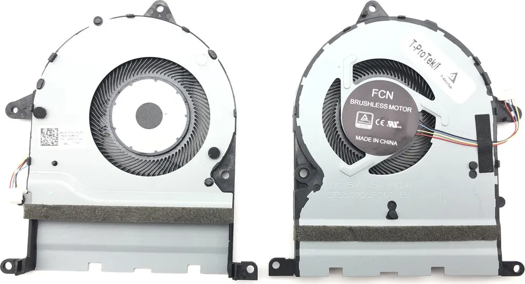Ventilateur CPU pour Asus ExpertBook P5 P5440FF Refroidissement Interne