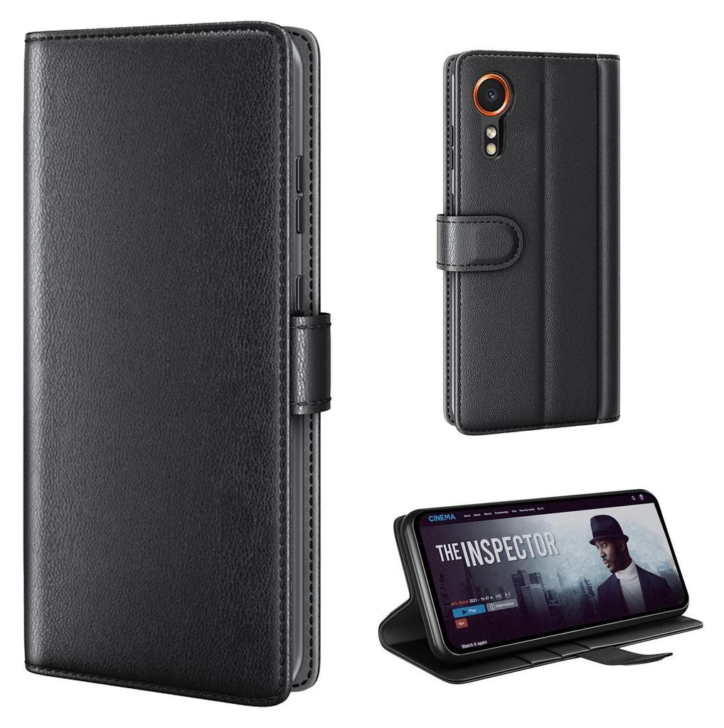 Echtleder Handyhülle für Samsung Galaxy Xcover7 Lederhülle Produktbild 