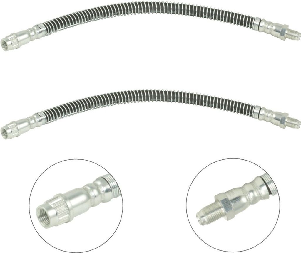 RIDEX 83B1183 Bremsschlauch Vorne passend für PEUGEOT 106 II Schrägheck (1A, 1C) 205 II (20A/C) 106 I (1A, 1C) 205 I (741A/C) für CITROËN SAXO