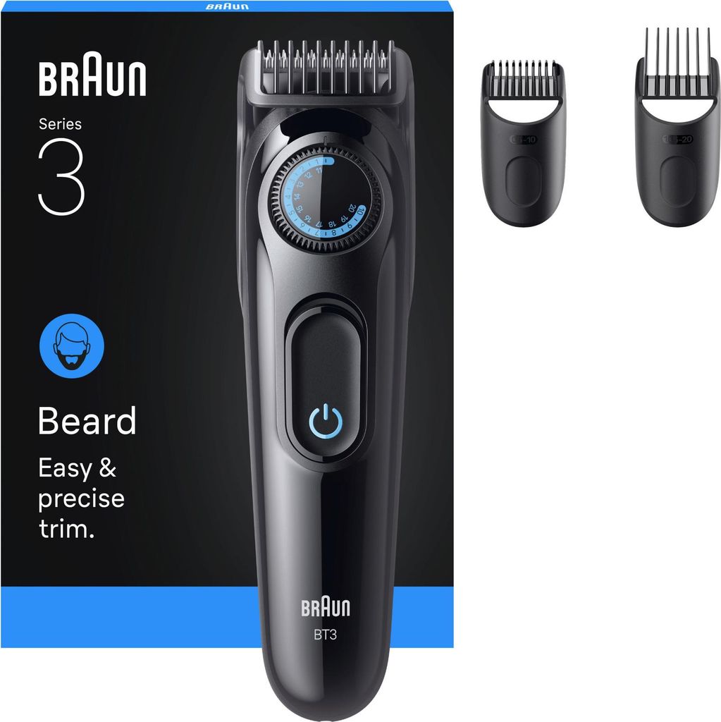 Braun Barttrimmer Series 3,3 Styling Zubehörteile Produktbild 