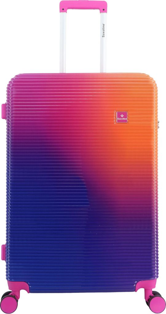 Saxoline Koffer Twist aus robustem ABS/PC-Material fuchsia Produktbild 