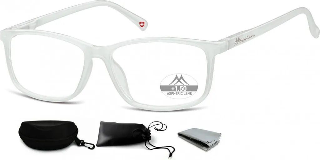 Lunettes de vue transparentes bleu marine Sunoptic CP136E pour adulte