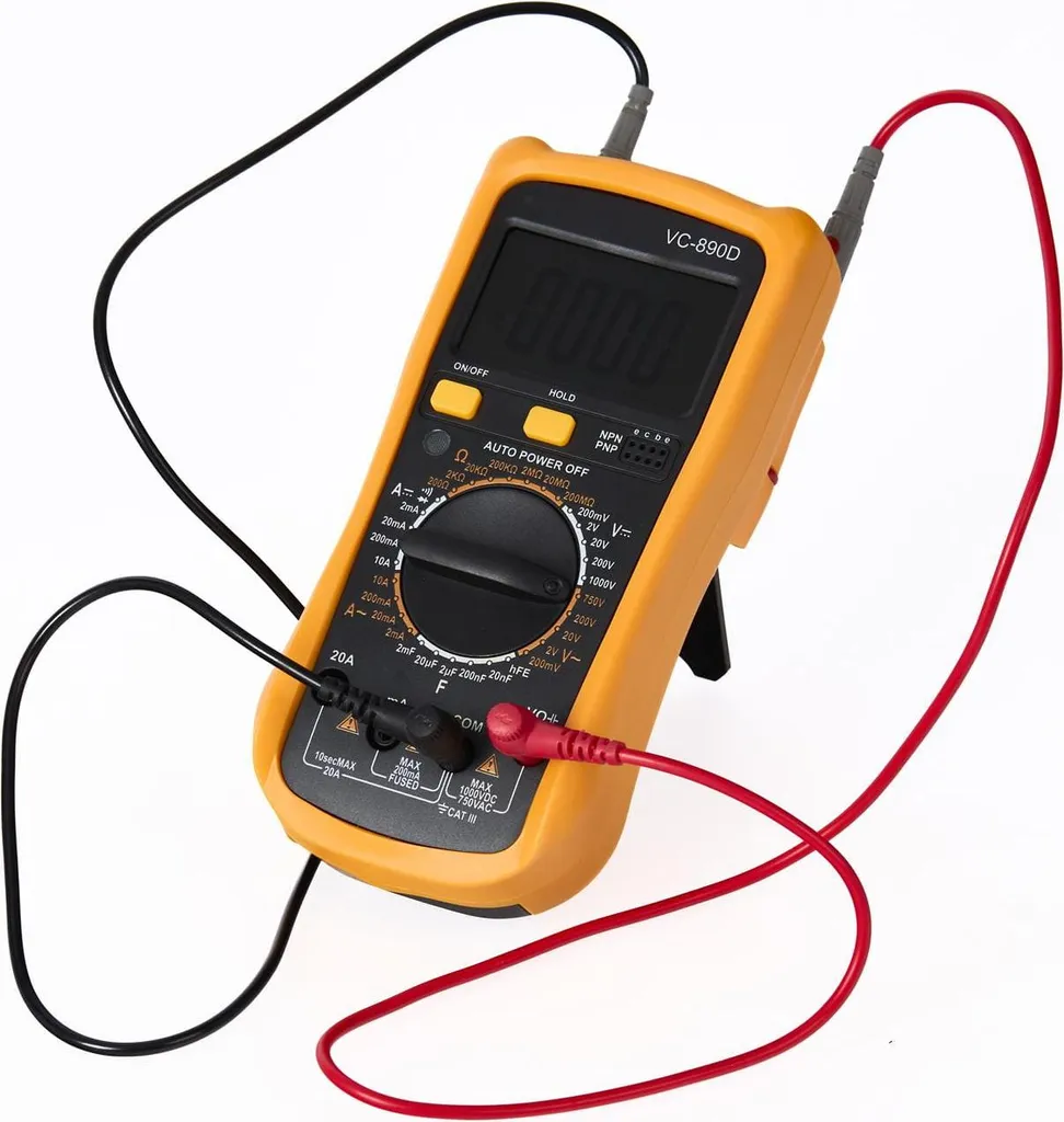 Multimètre numérique portable KD11297 pour tester vos circuits auto - 12