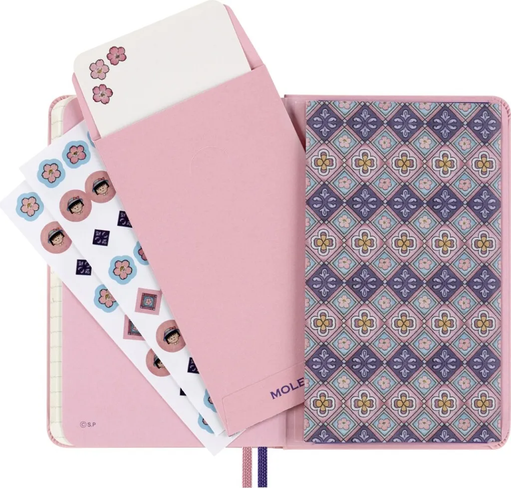 Carnet de Notes Ligné Sakura Momoko Chibi Maruko-chan A5 de Qualité - 8