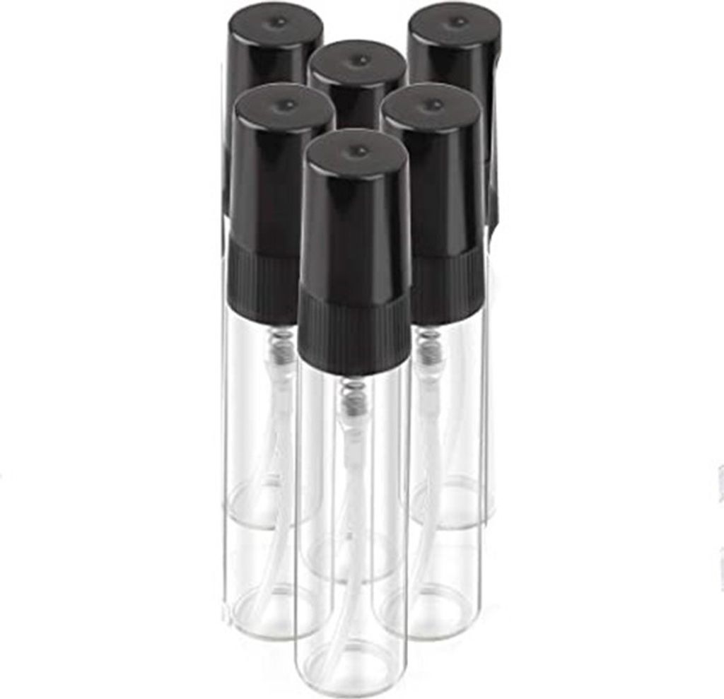 INF Malá fľaštička na parfumy, 5 ml - 5 bal čierna Obrázok produktu 