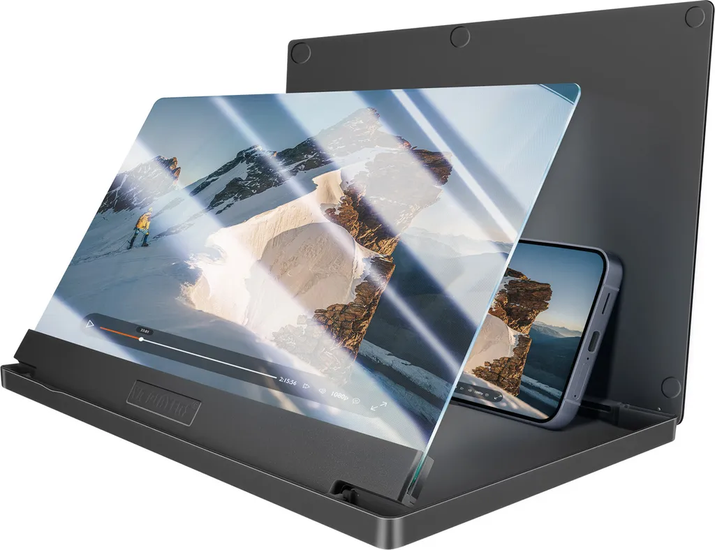 Supporto Ingranditore Smartphone Avizar 12" HD - Gadget Tech Nero - 1